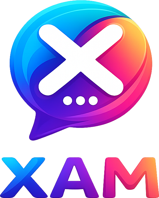 XAM with logotype